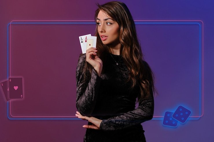 Studio Lightning Dice jepangtoto dengan dealer profesional melempar tiga dadu di atas meja hijau